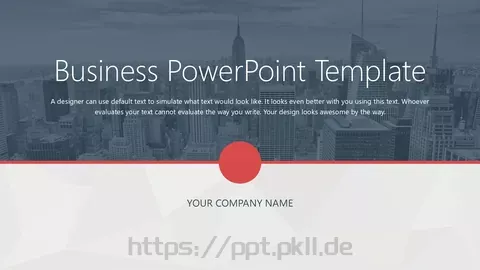 欧美风通用PPT模板 缩略图