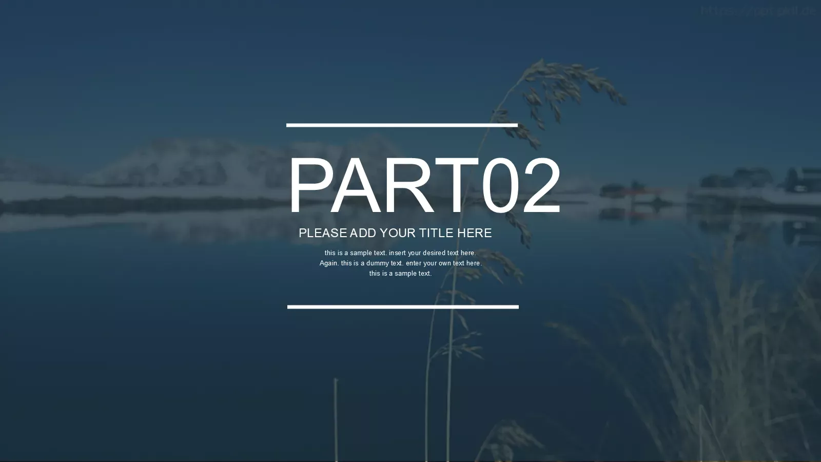 欧美风通用PPT模板 第 10 页预览图