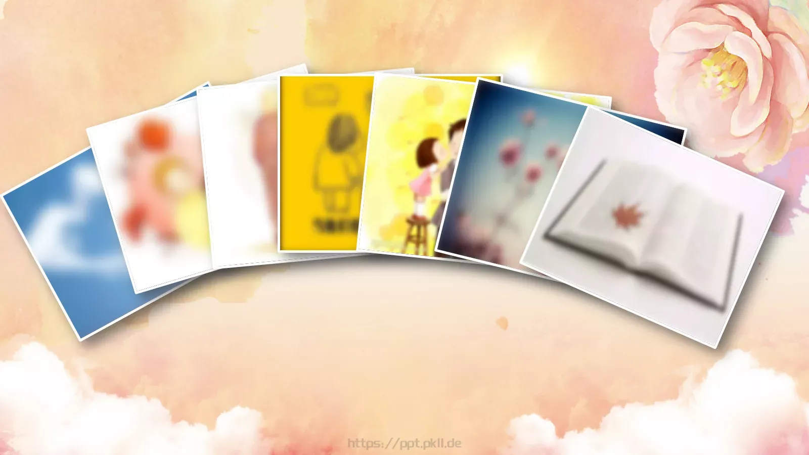 感谢你的一路陪伴母亲节主题PPT模板 第 8 页预览图