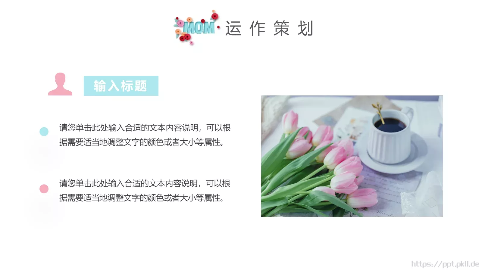 母亲节创意活动策划PPT模板 第 14 页预览图