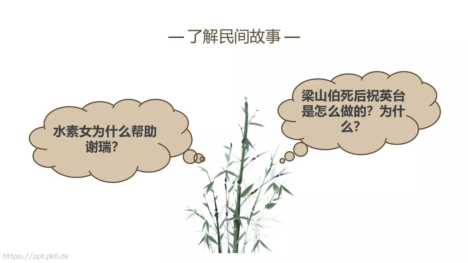 民间故事PPT模板 第 14 页预览图