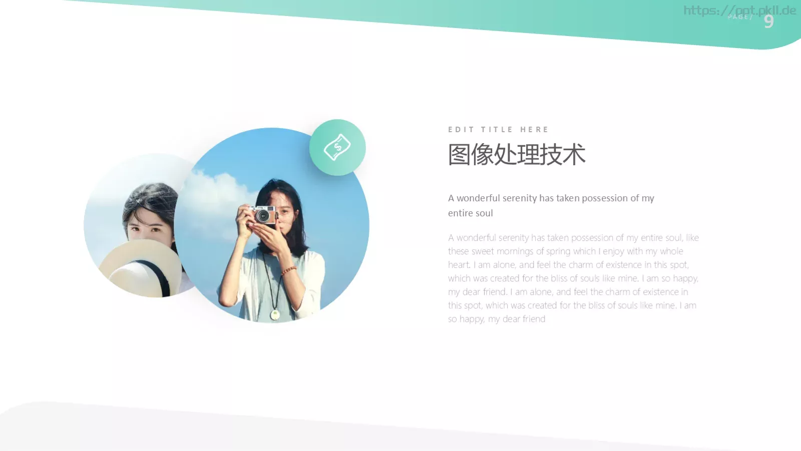 轻薄款商业计划书PPT模板 第 9 页预览图