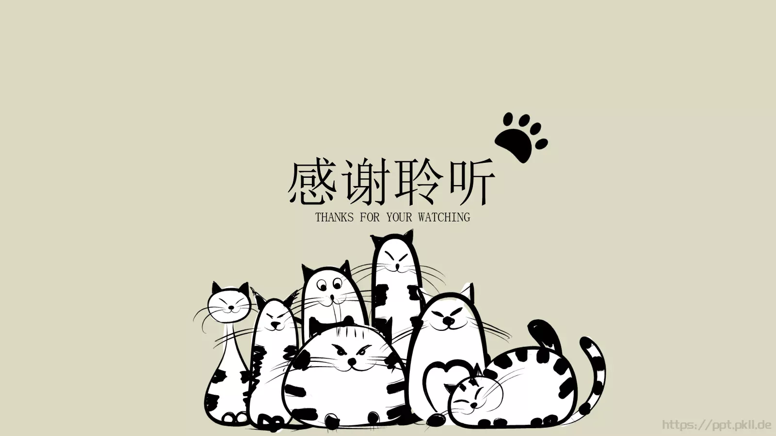 通用模板猫咪主题 第 24 页预览图