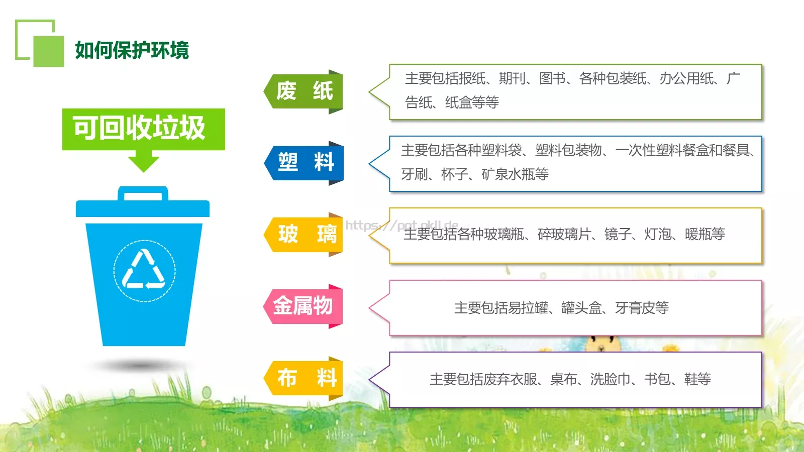 环保公益主题汇报PPT模板 第 24 页预览图