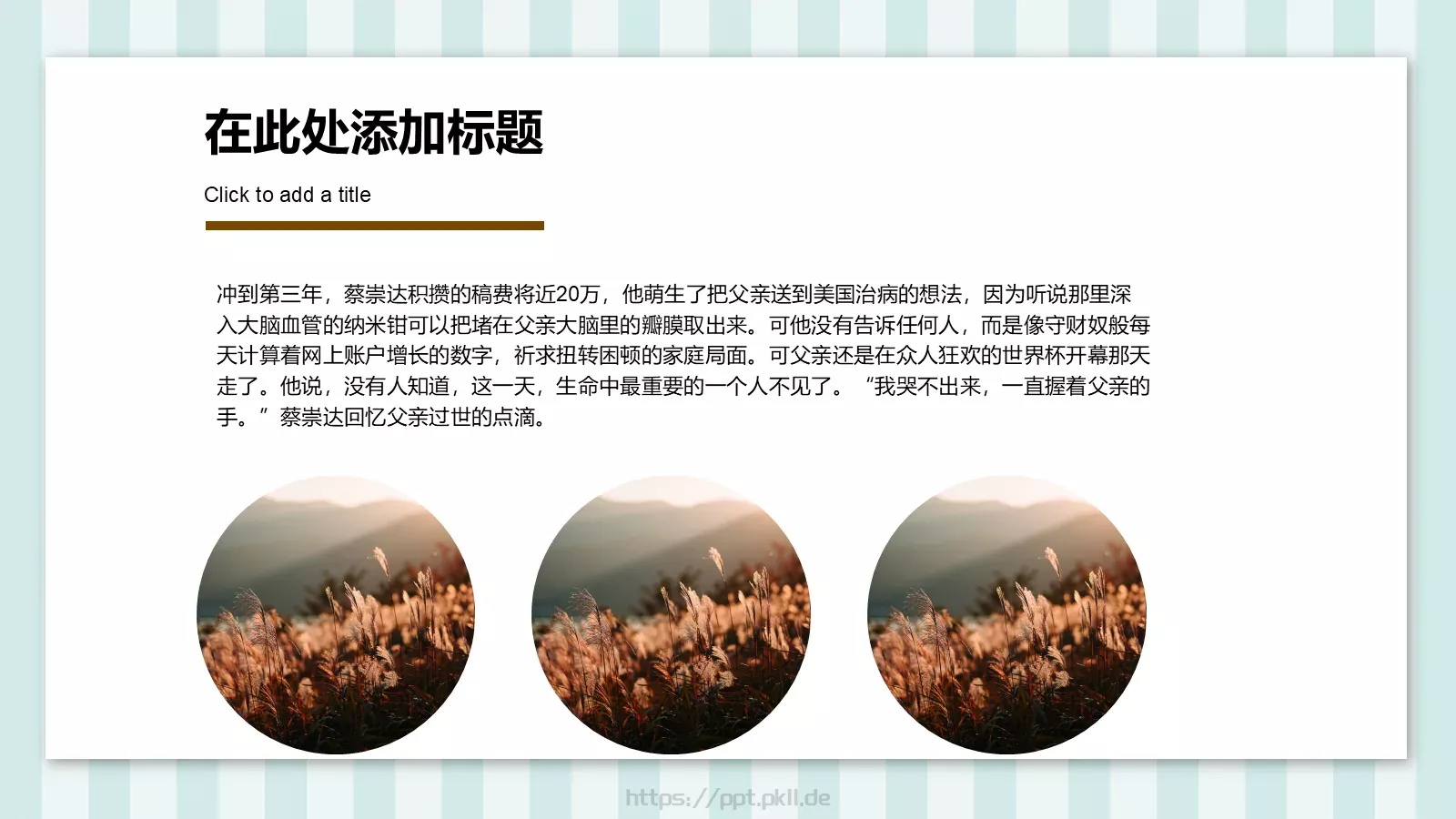 通用背景素材PPT模板 第 13 页预览图