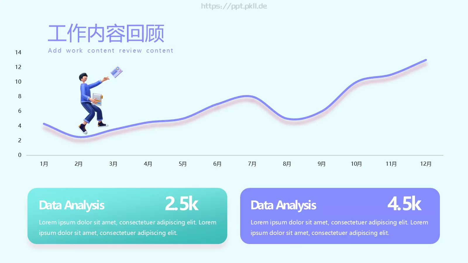 马卡龙配色清新总结汇报PPT模板 第 5 页预览图