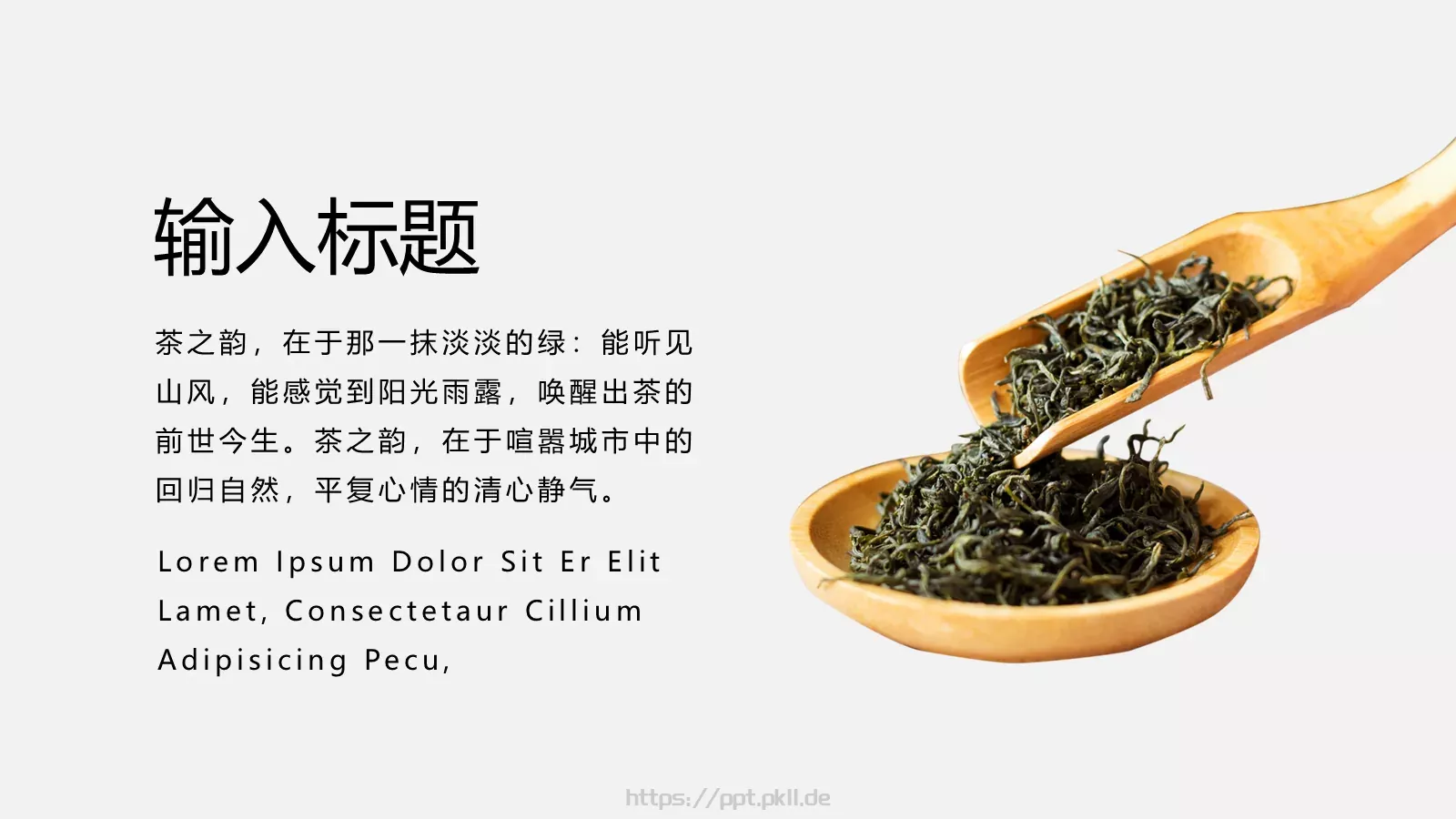 中国风茶叶茶文化宣传画册PPT模板 第 11 页预览图