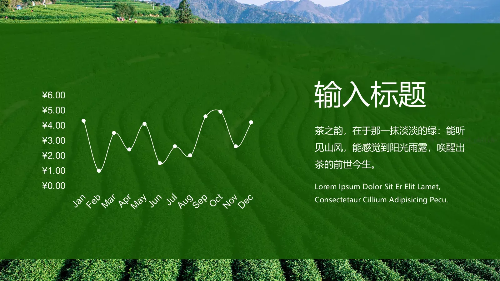 中国风茶叶茶文化宣传画册PPT模板 第 23 页预览图