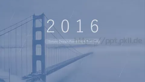 简约优雅线条装饰通用PPT模板 缩略图
