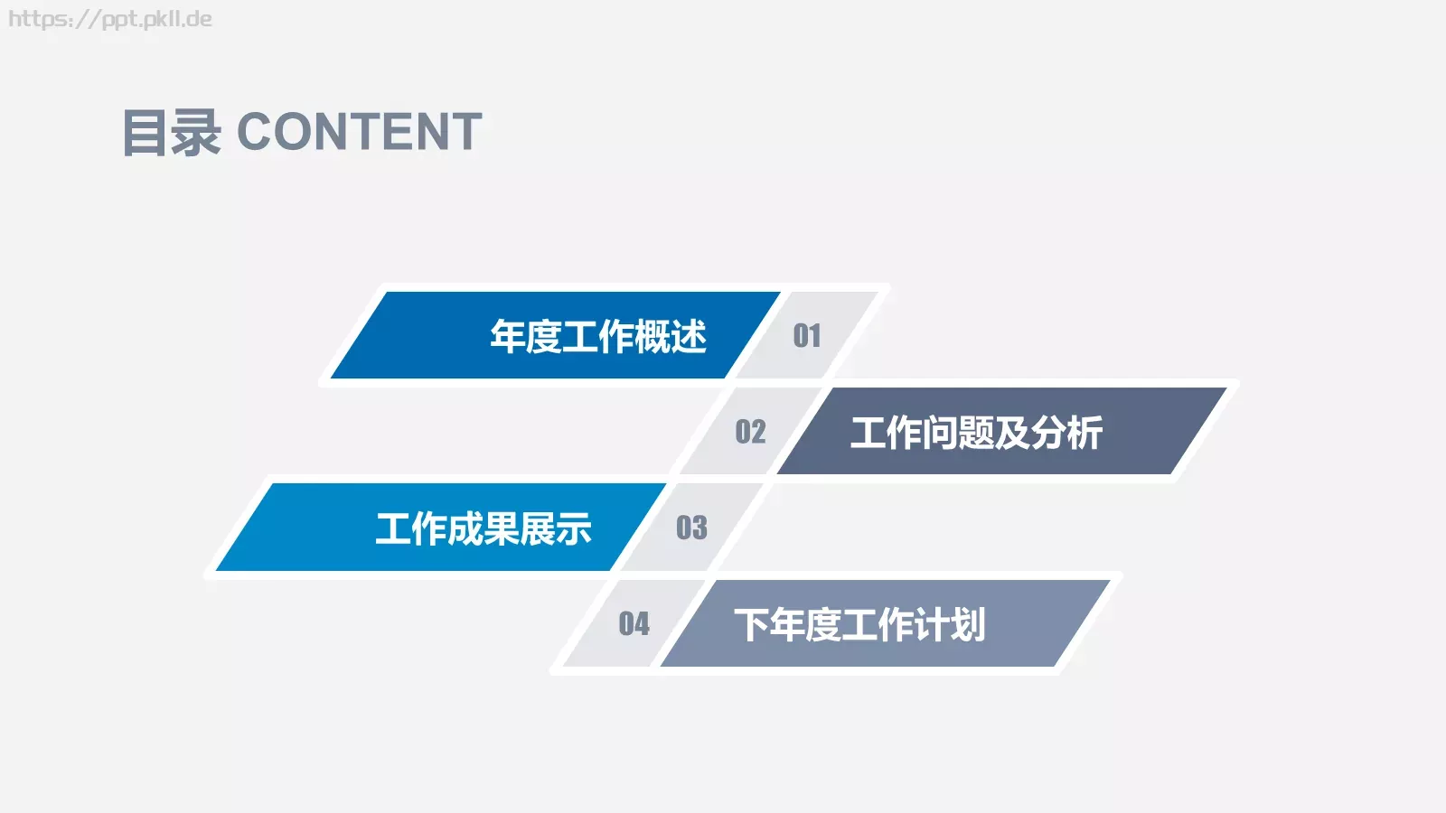 年终总结工作汇报PPT模板 第 2 页缩略图