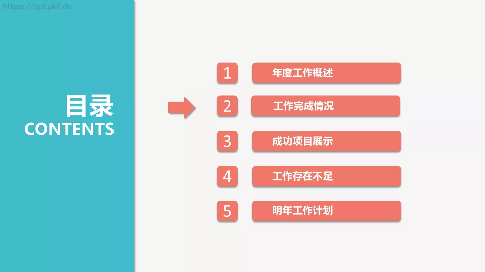 工作计划汇报PPT模板 第 9 页预览图
