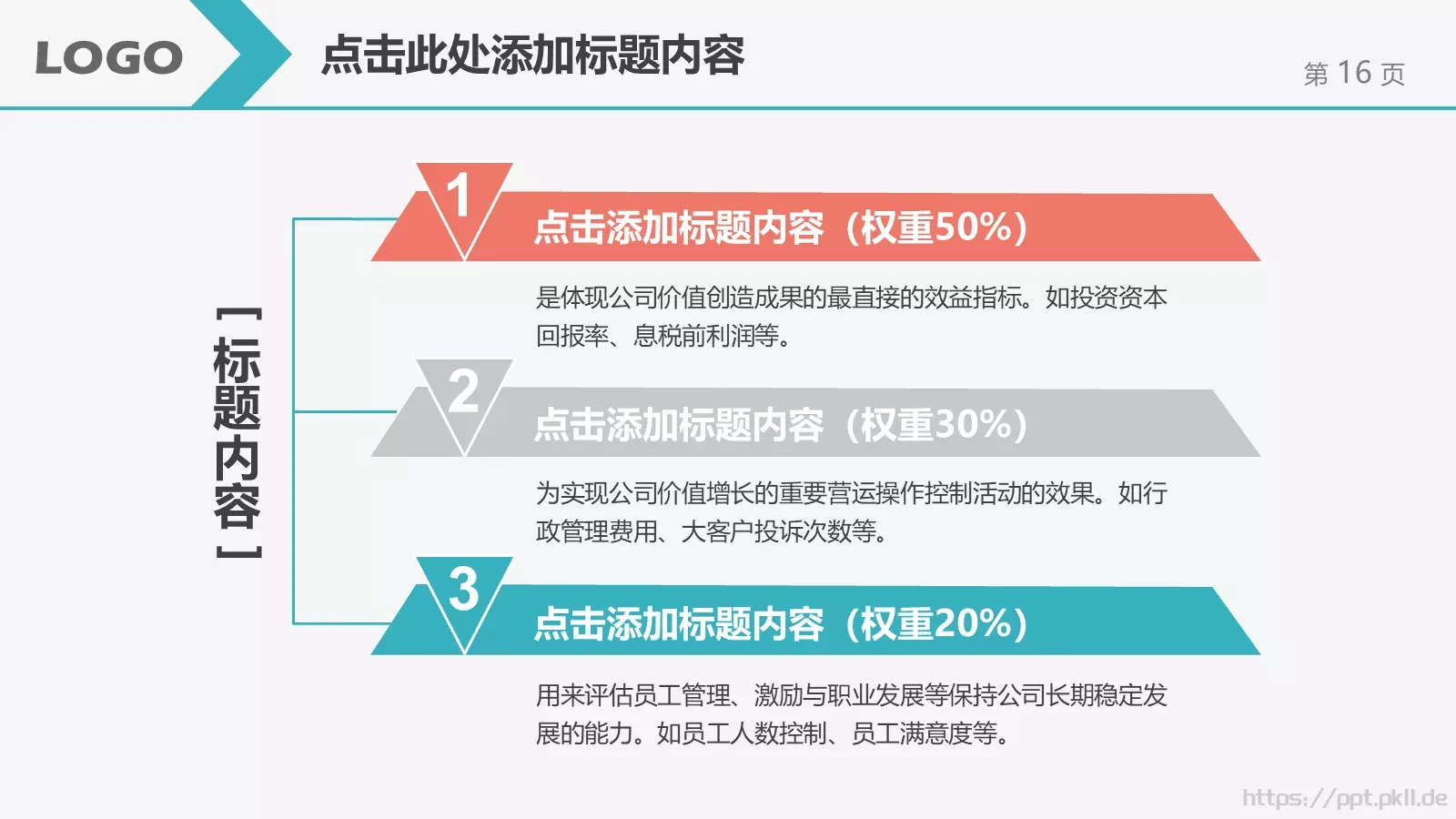 工作计划汇报PPT模板 第 16 页预览图