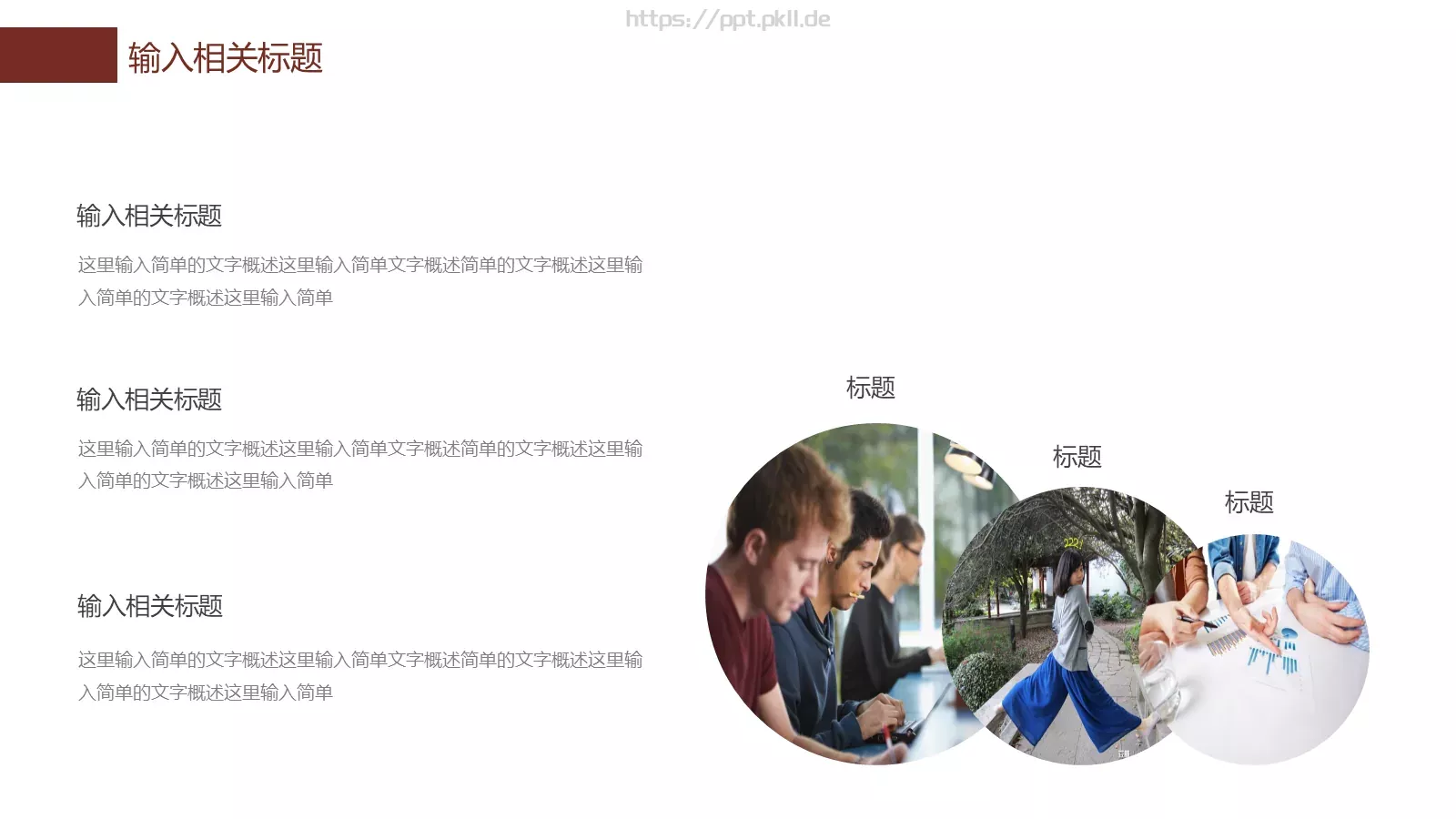 树叶简约总结计划PPT模板 第 22 页预览图