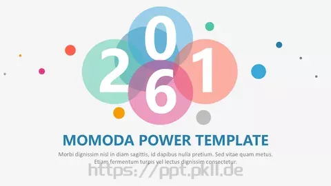 活泼清新多功能通用PPT模板 缩略图