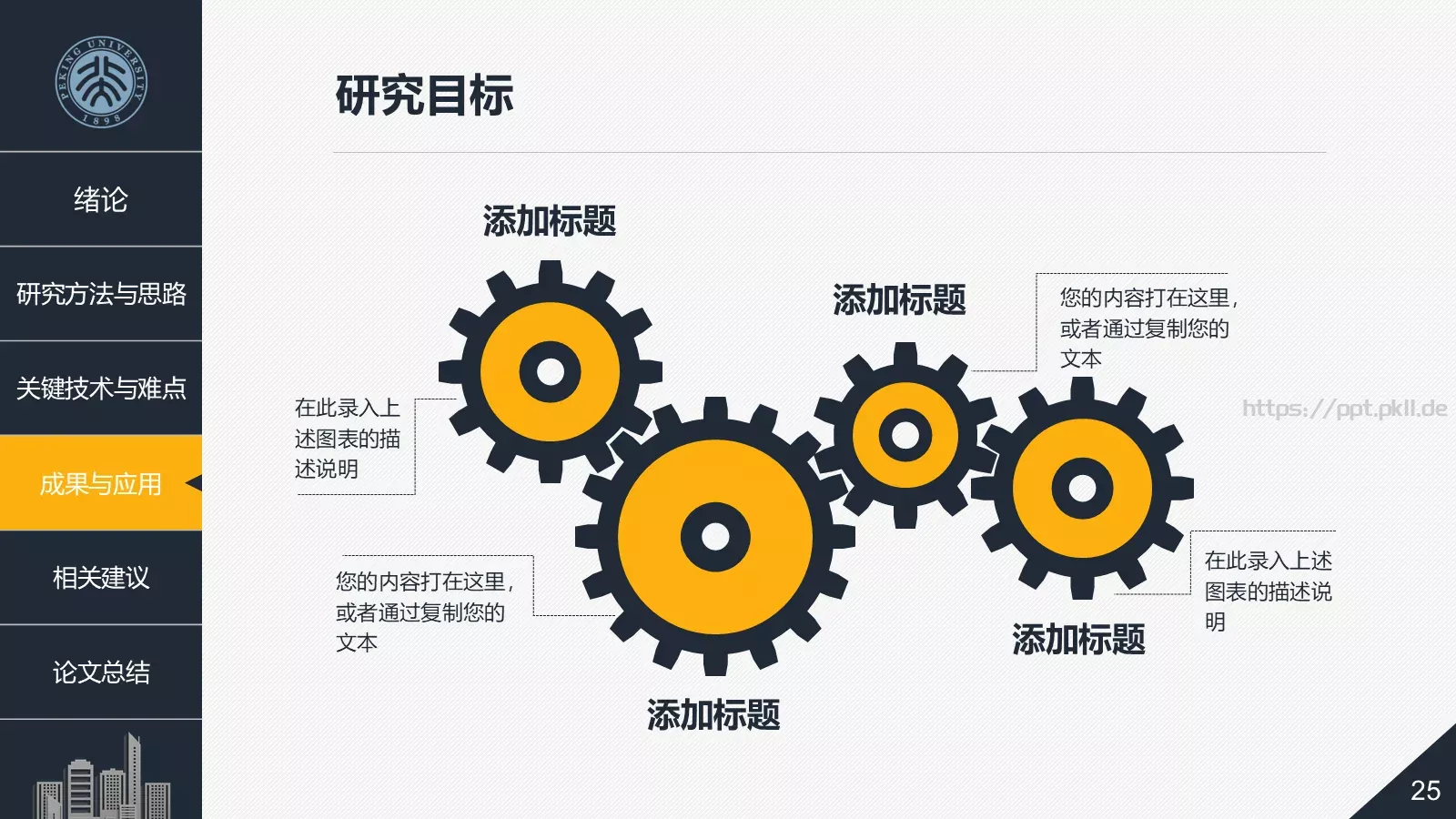 毕业论文答辩PPT模板 第 25 页预览图