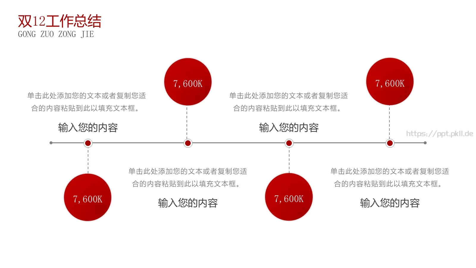 互联网电商季度总结PPT模板 第 17 页预览图