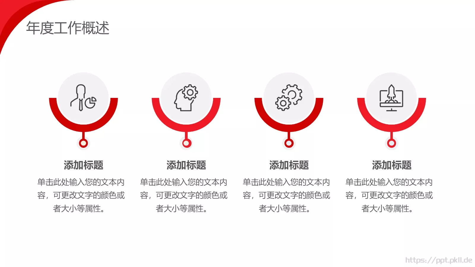 企业年终汇报PPT模板 第 5 页预览图