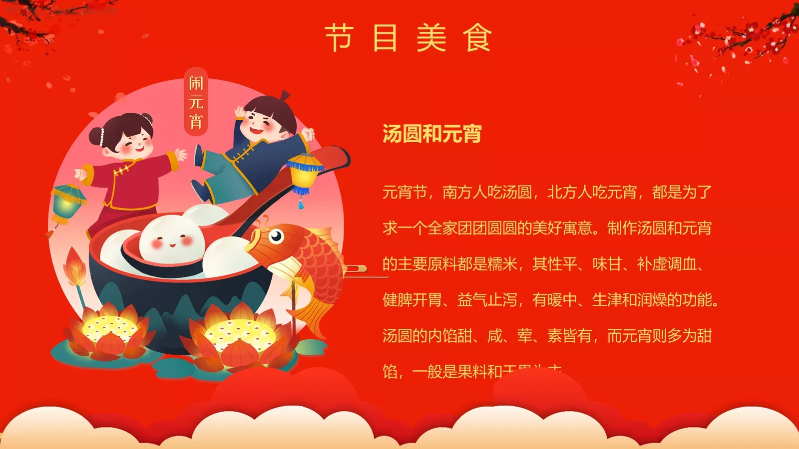 元宵节喜庆庆典PPT模板 第 17 页预览图