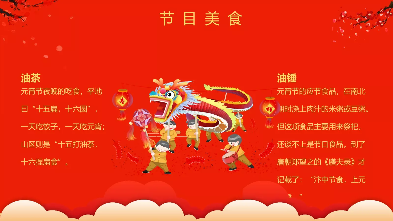 元宵节喜庆庆典PPT模板 第 19 页预览图