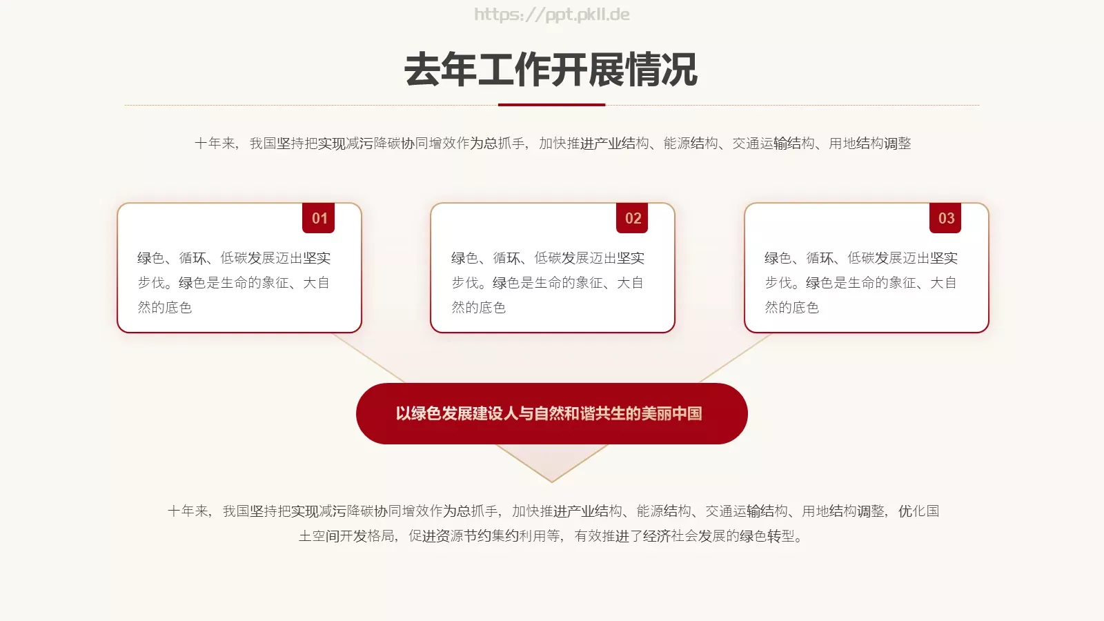 工作总结汇报PPT模板 第 8 页预览图