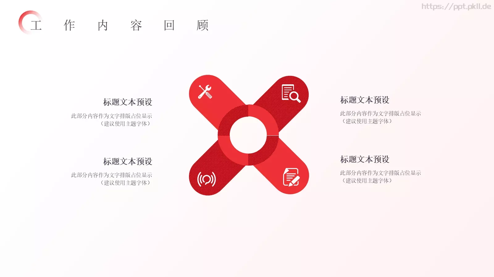 年度总结汇报PPT模板 第 5 页预览图