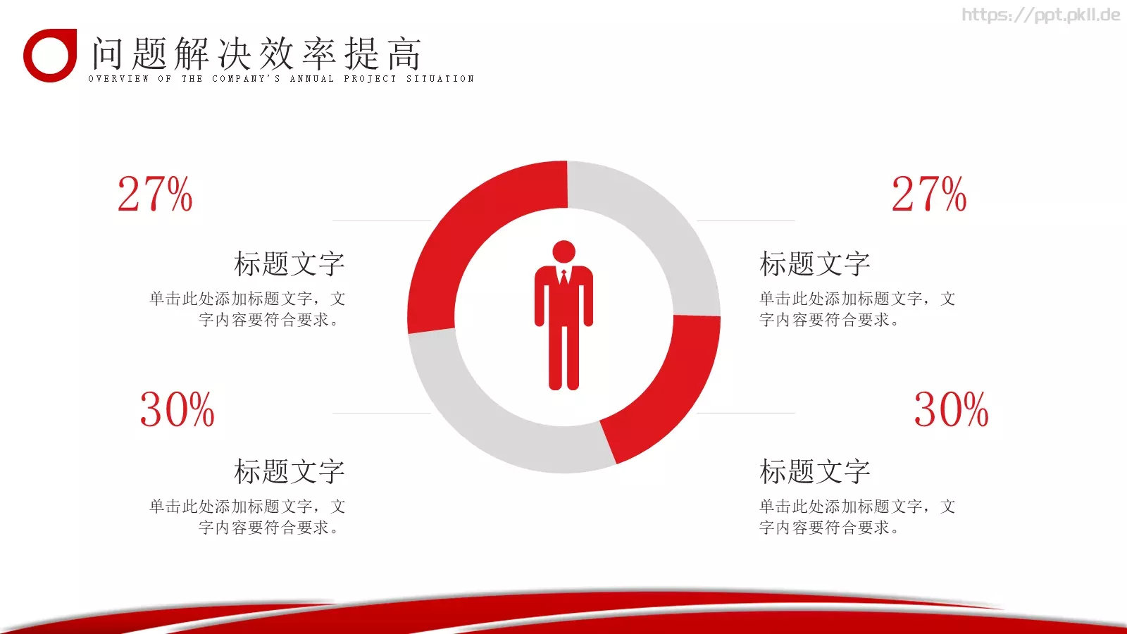简约商务工作汇报PPT模板 第 12 页预览图