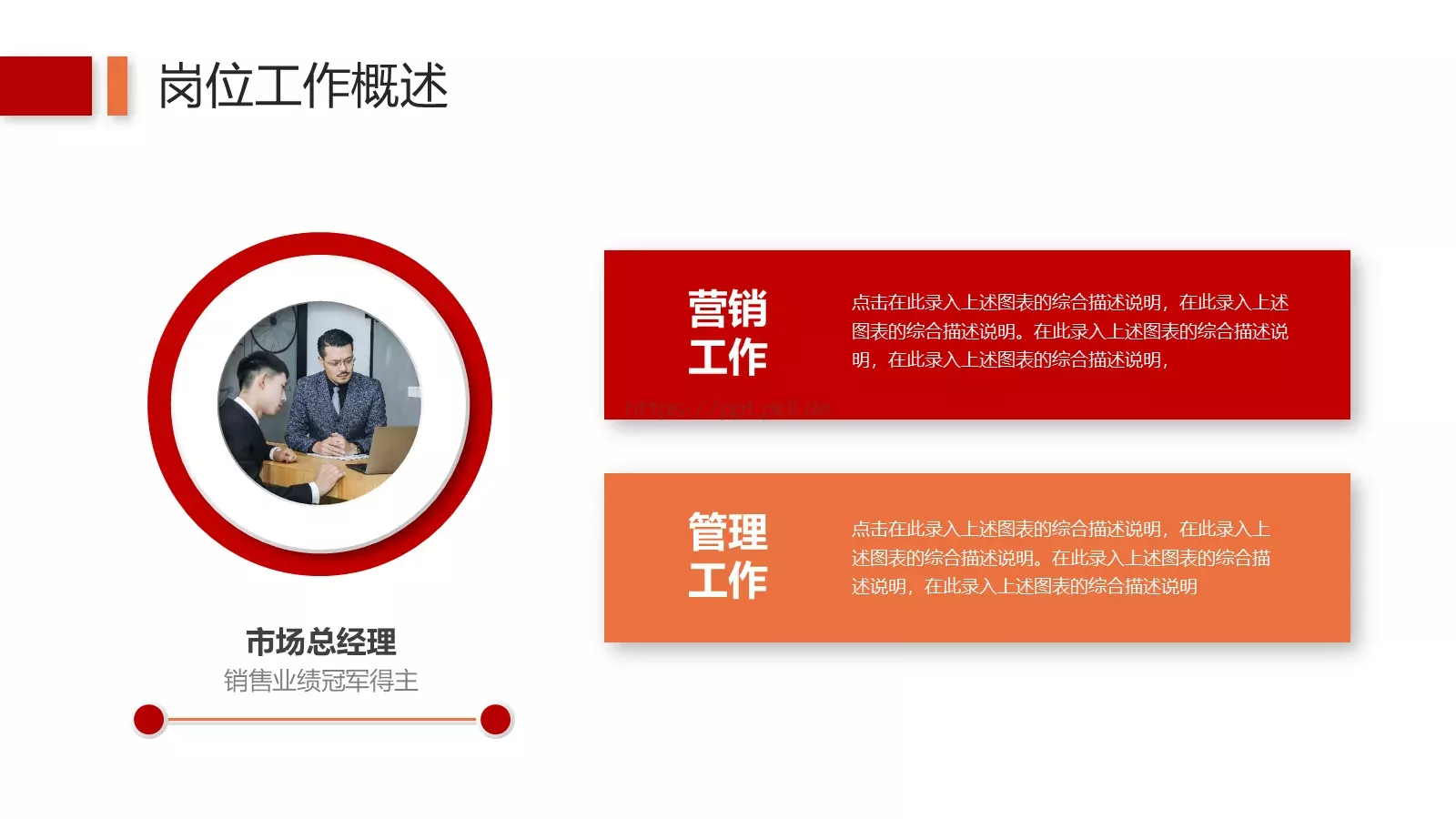 工作汇报PPT模板 第 6 页预览图