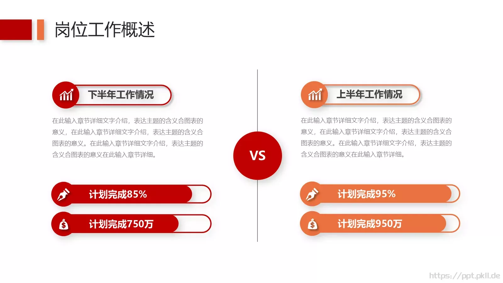 工作汇报PPT模板 第 10 页预览图