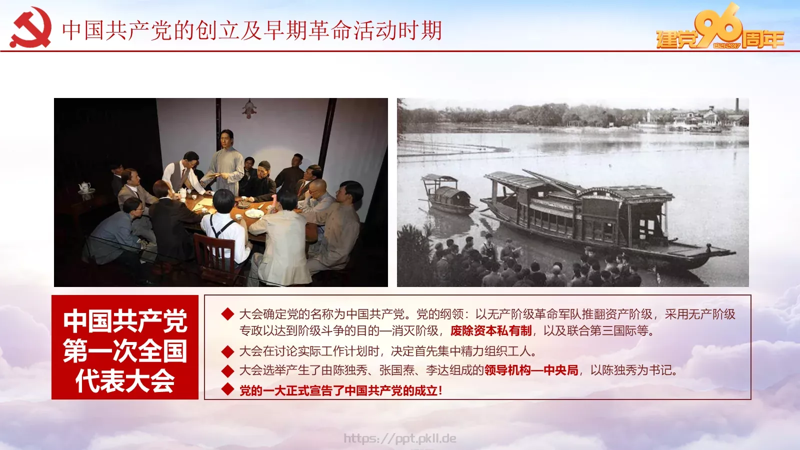 纪念中国共产党建党党史专题党课课件 第 15 页预览图