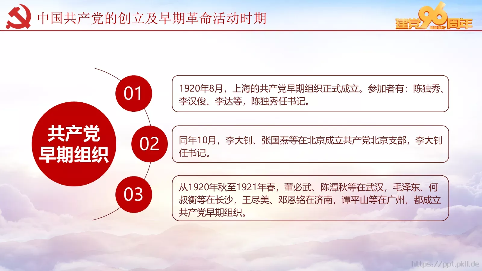 纪念中国共产党建党党史专题党课课件 第 13 页预览图