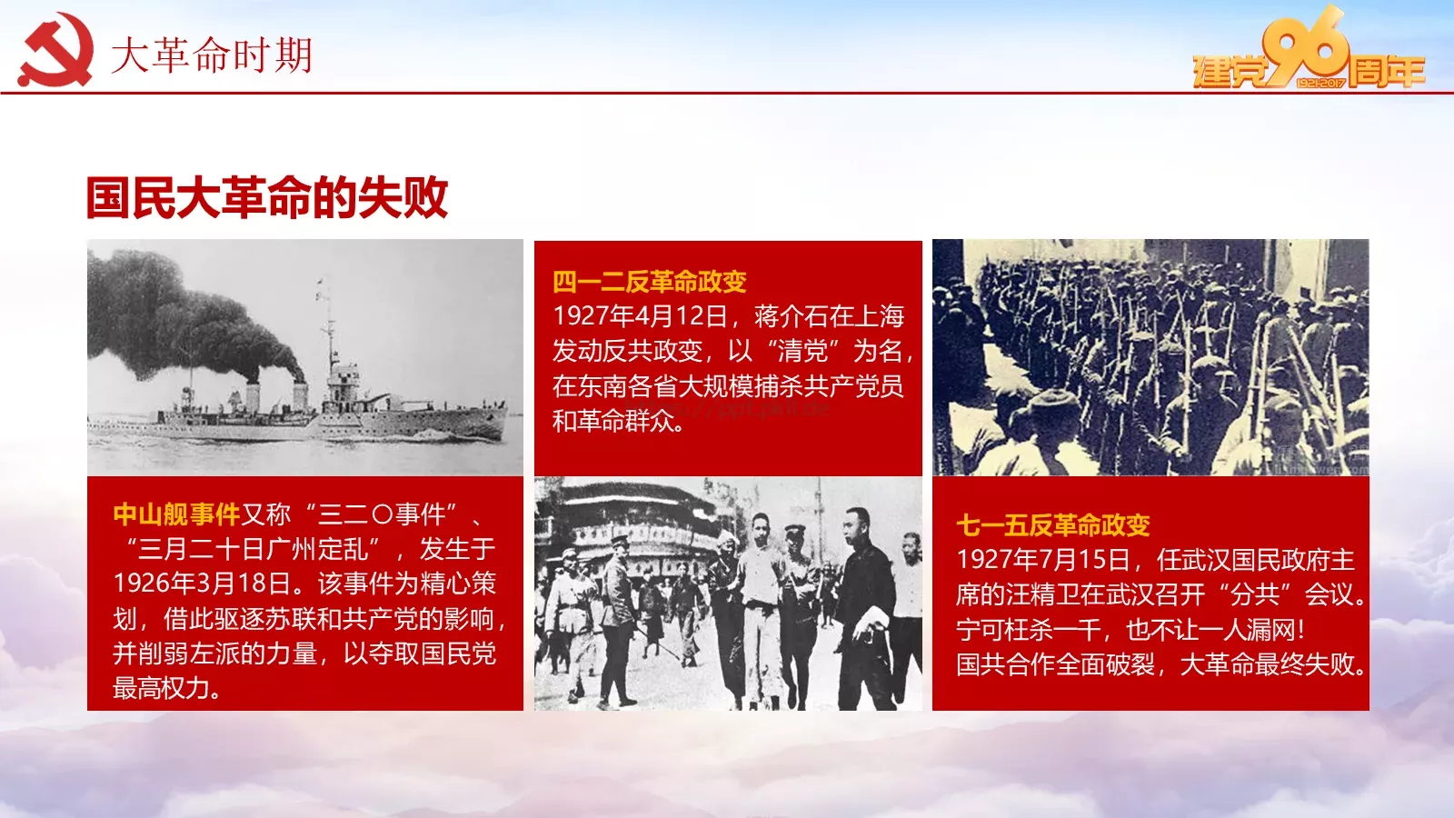 纪念中国共产党建党党史专题党课课件 第 23 页预览图
