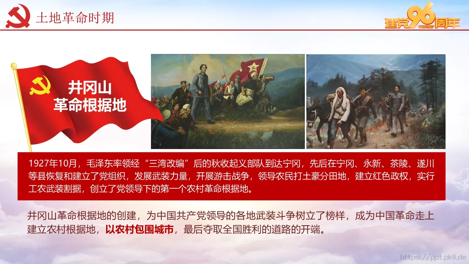 纪念中国共产党建党党史专题党课课件 第 26 页预览图