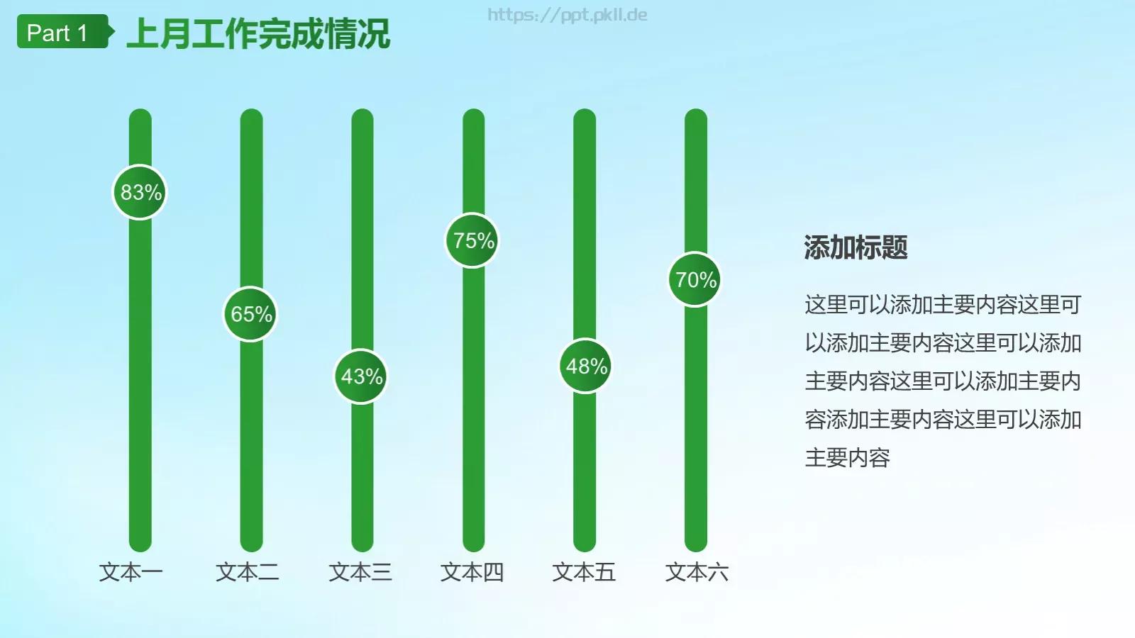 电力能源公司工作汇报总结PPT模板 第 9 页预览图