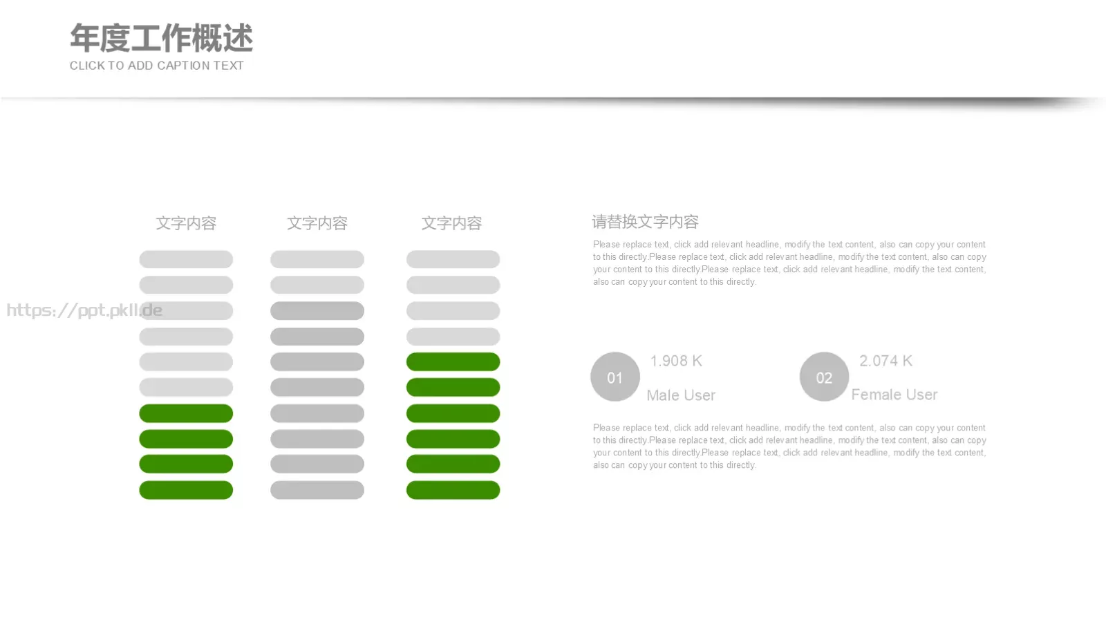 绿色环保能源PPT模板 第 7 页预览图