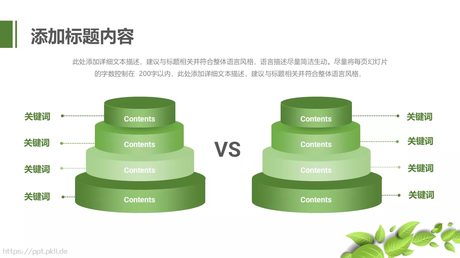 绿色环保低碳PPT模板 第 17 页预览图