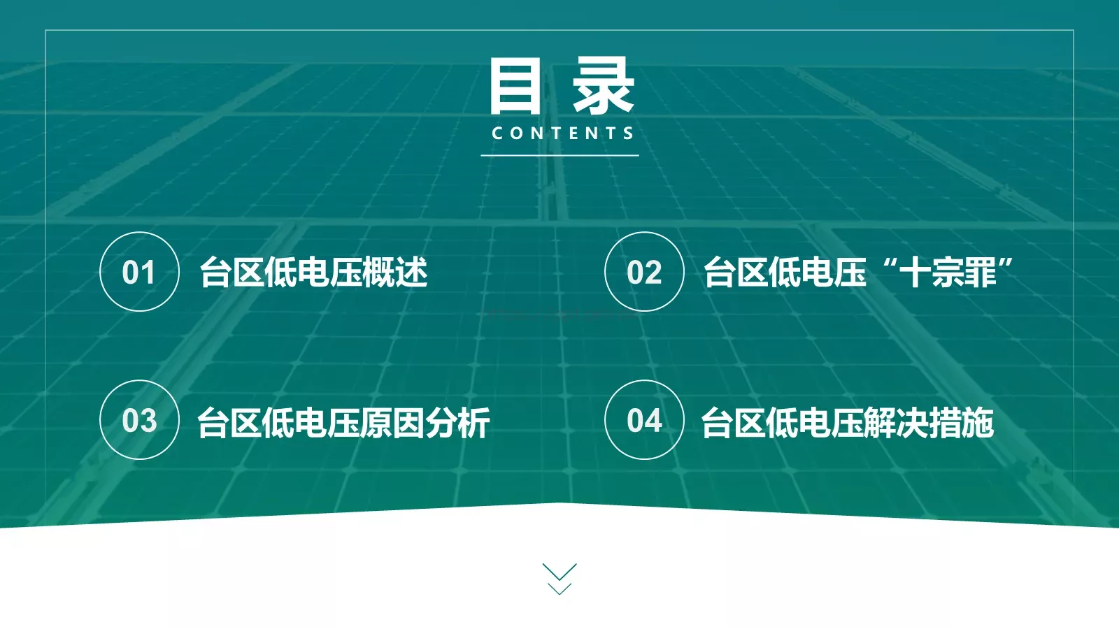 绿色电力技能竞赛汇报PPT模板 第 2 页缩略图