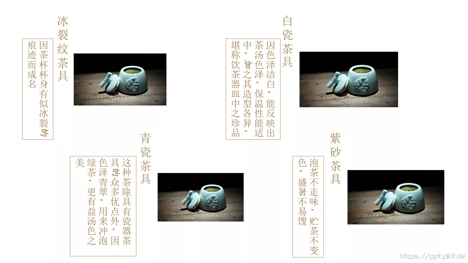 茶文化产品介绍画册PPT模板 第 4 页缩略图