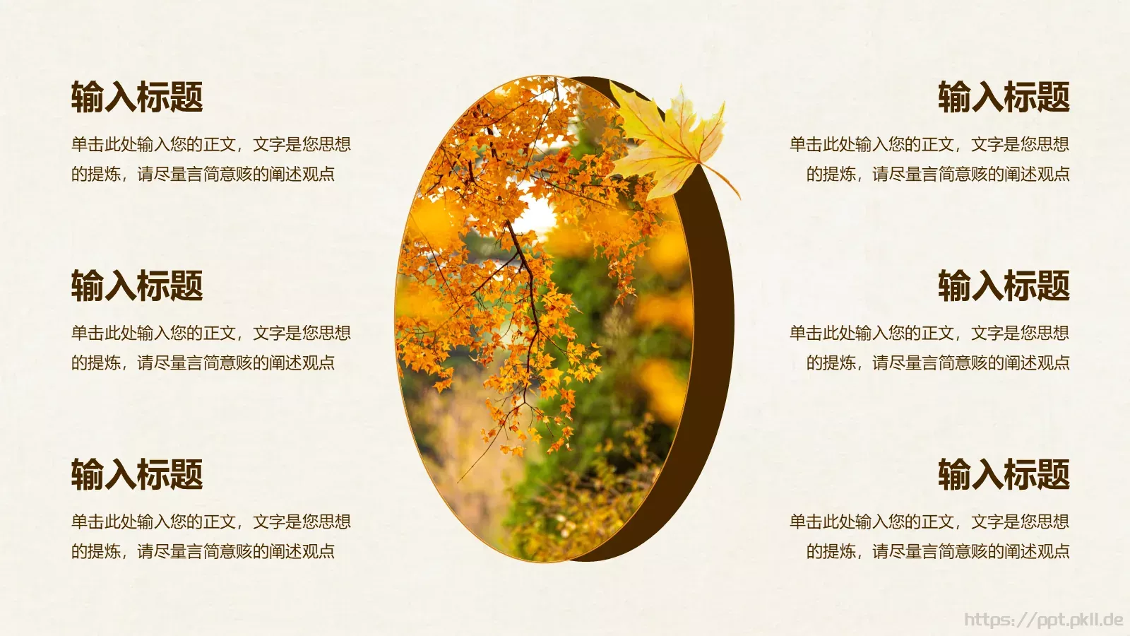 一叶知秋计划总结PPT模板 第 17 页预览图