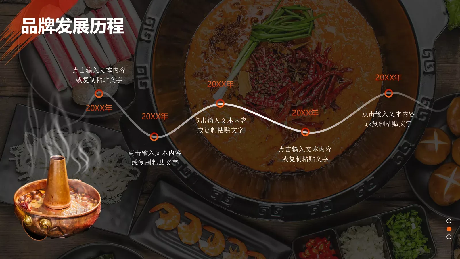 美食介绍宣传画册PPT模板 第 5 页预览图