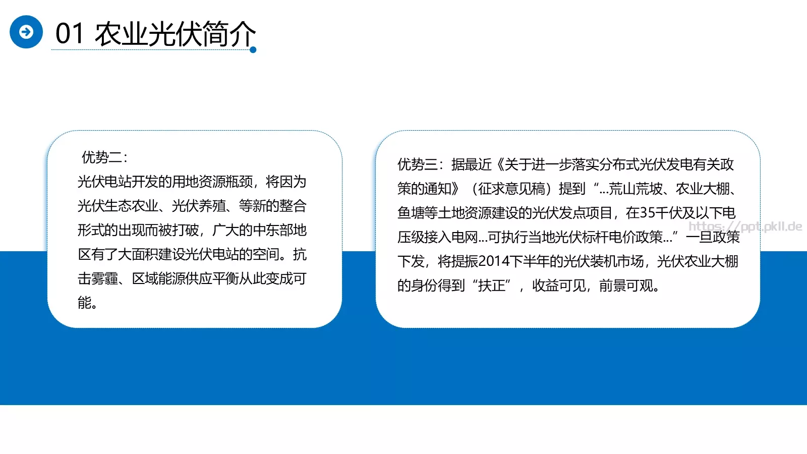 光伏发电项目介绍PPT模板 第 8 页预览图