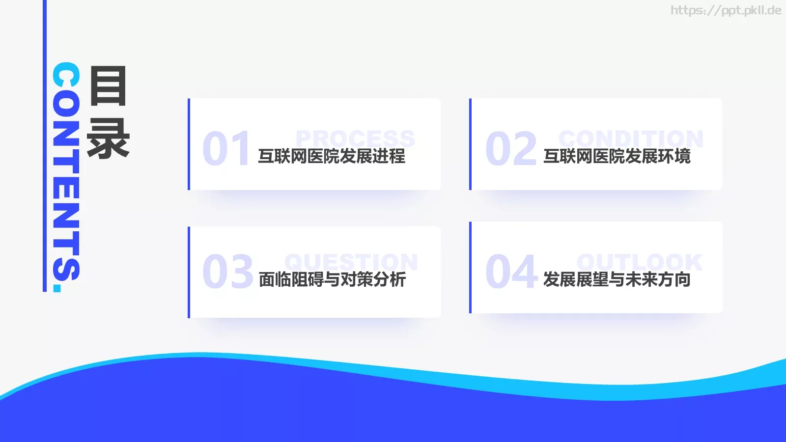 互联网医院行业报告PPT模板 第 2 页缩略图