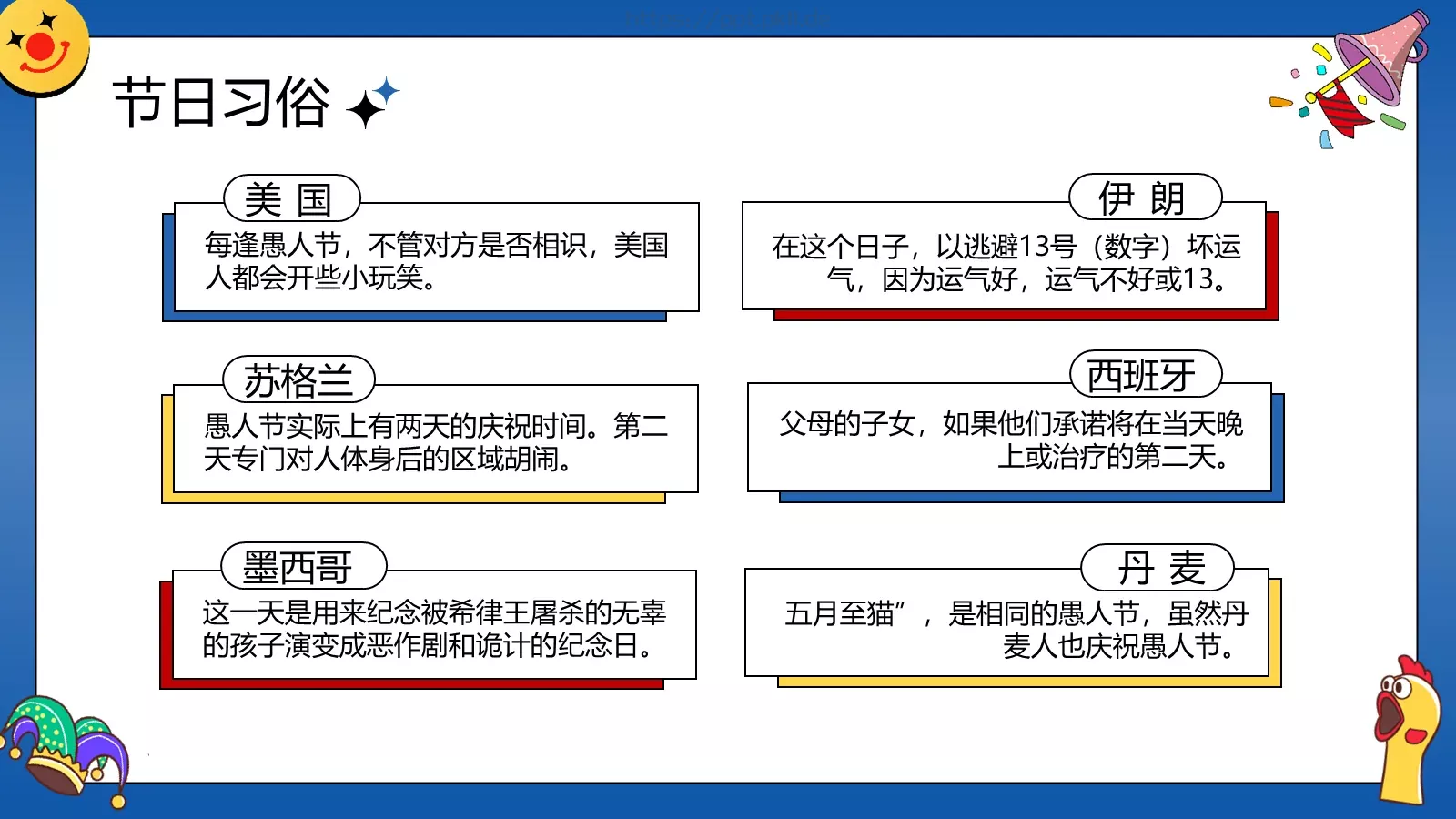 愚人节宣传策划PPT模板 第 15 页预览图
