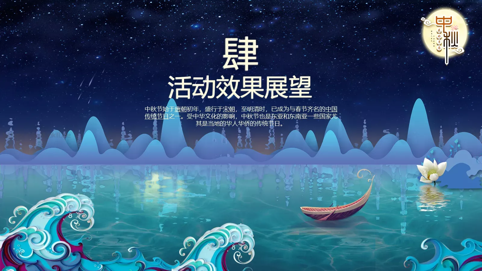 中秋节主题活动策划PPT模板 第 18 页预览图