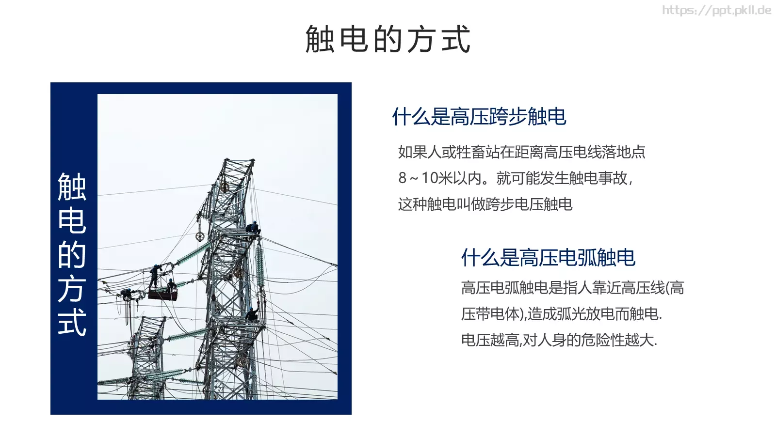 安全用电管理培训PPT模板 第 8 页预览图