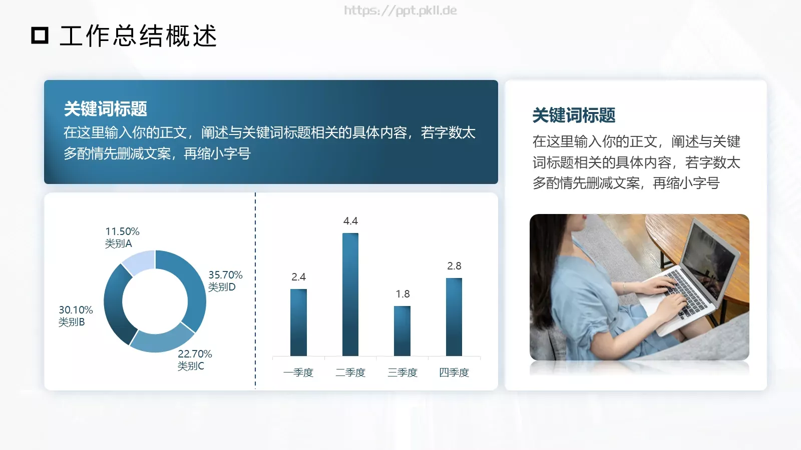 工作总结汇报PPT模板 第 5 页预览图