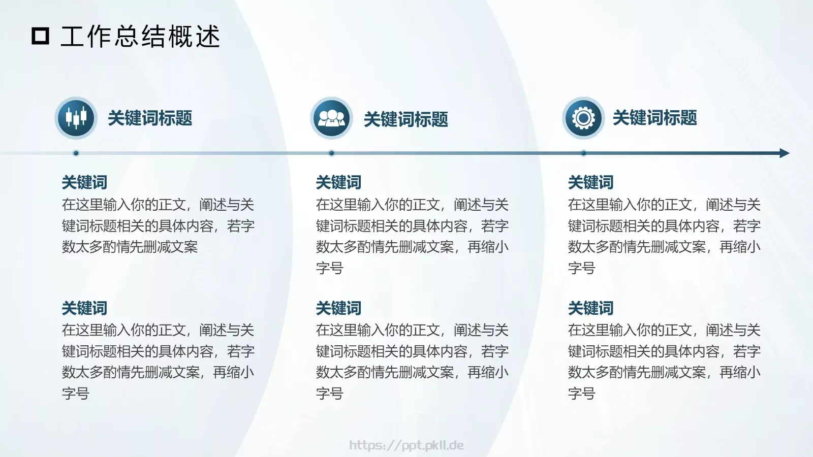 工作总结汇报PPT模板 第 7 页预览图