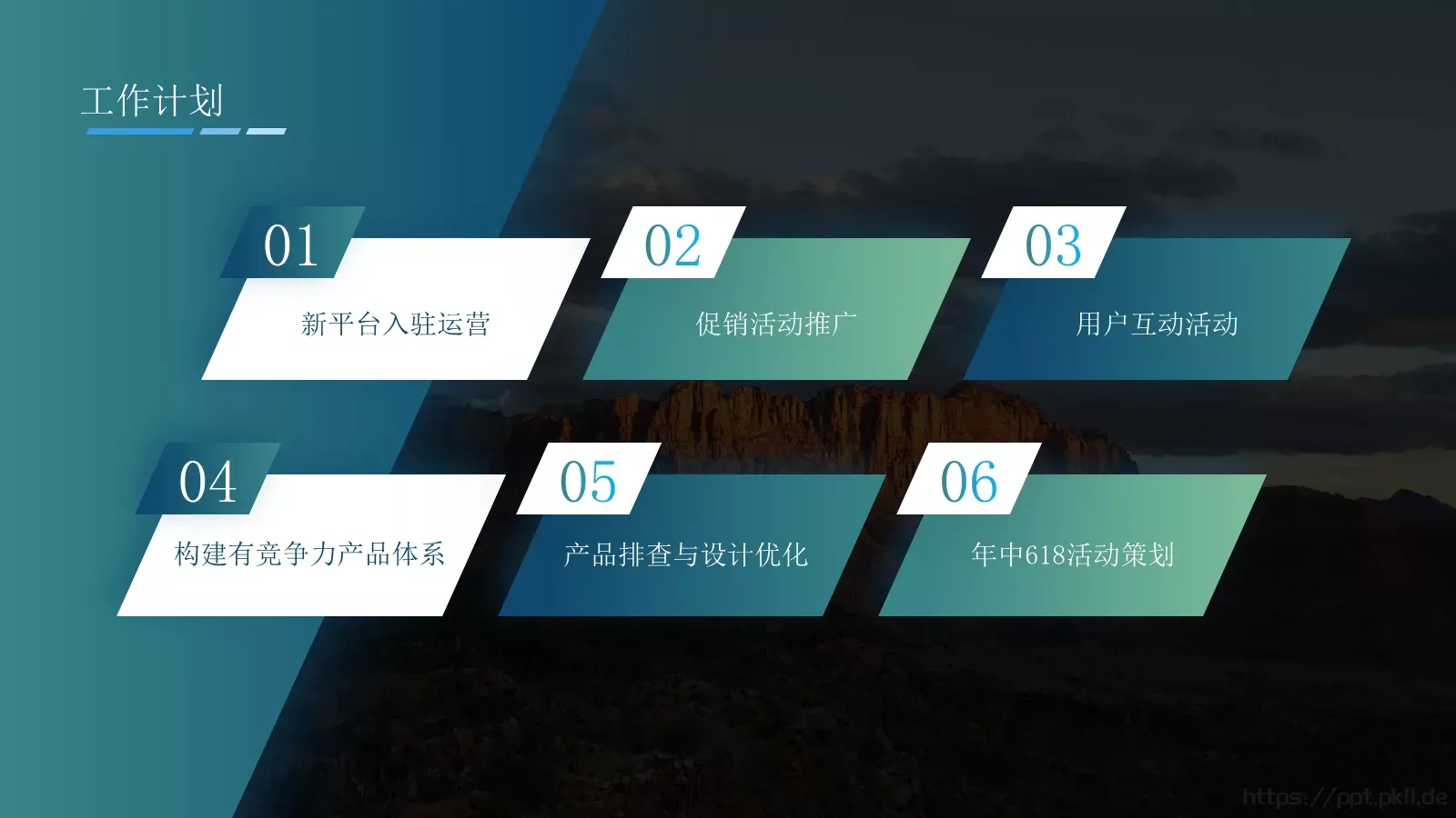 电商运营部工作总结PPT模板 第 14 页预览图