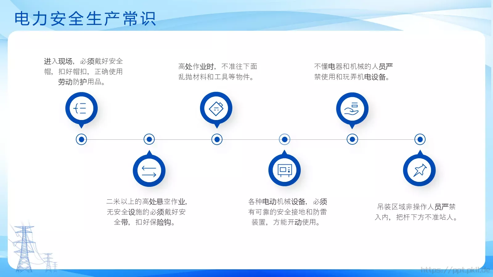 安全生产培训课件PPT模板 第 7 页预览图