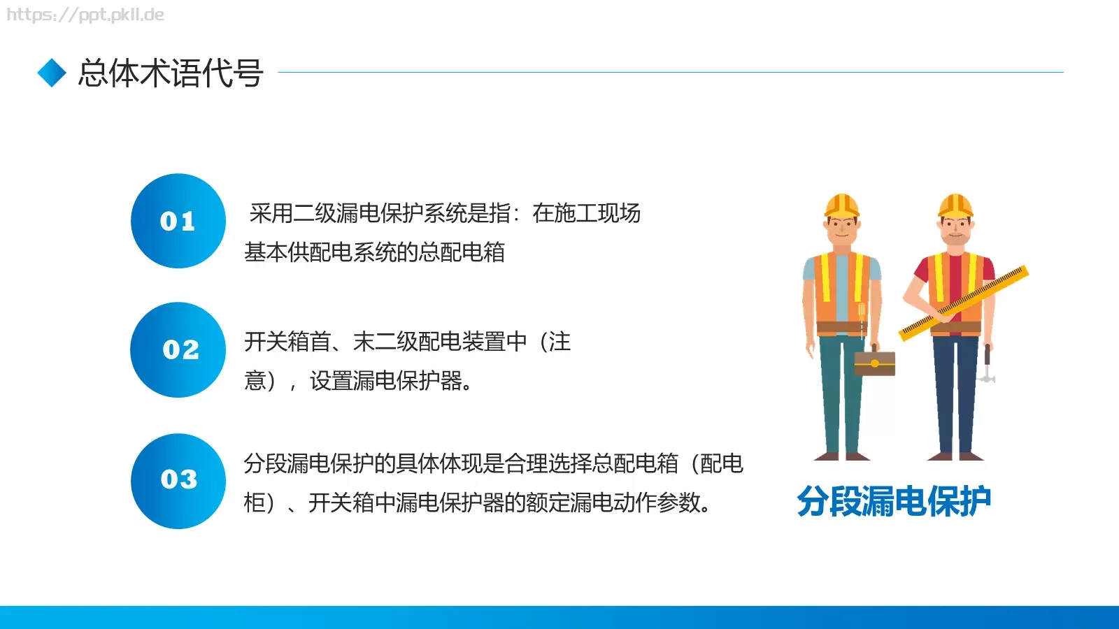电工安全技能培训PPT模板 第 5 页预览图