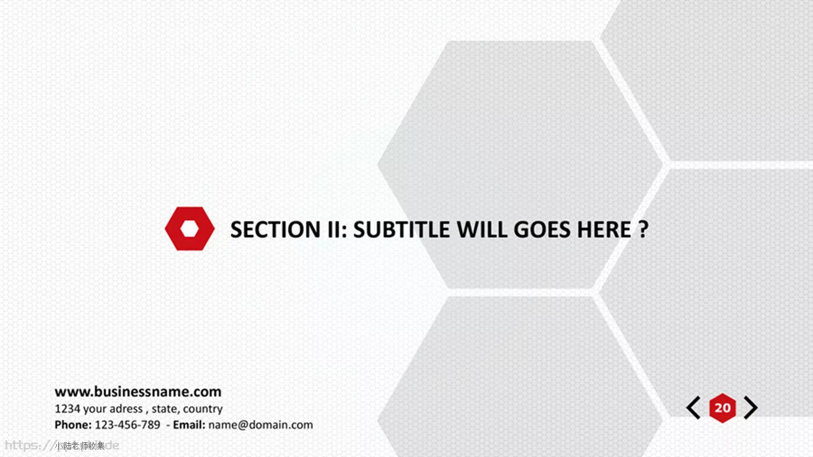 通用模板蜜蜂元素通用 第 19 页预览图